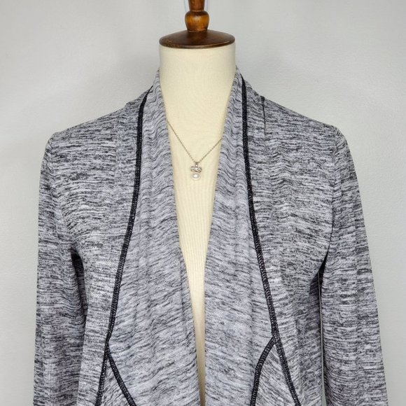Liz Claiborne Weekend Open Front Knit Cardigan, S - Picture 2 of 12